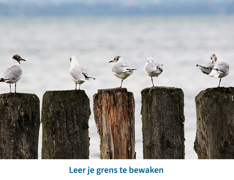 Leer je grens te bewaken